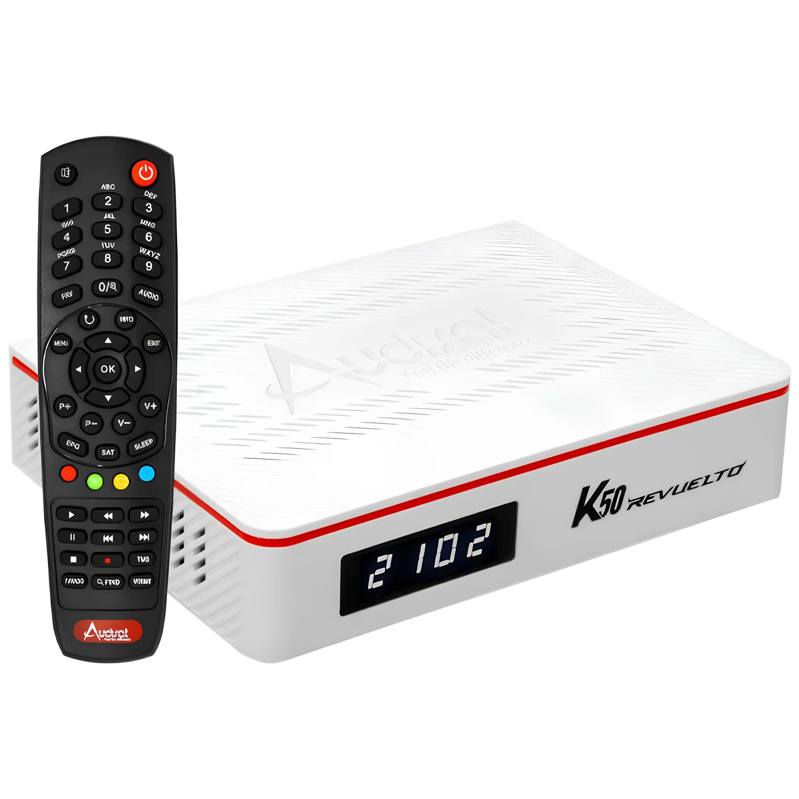 Receptor Audisat K50 Revuelto - Branco